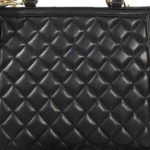 Borsa pelle trapuntata matelasse