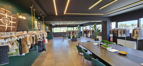 Showroom ricami con archivio storico