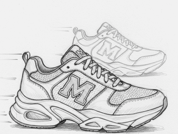 Sketch calzatura sneakers donna con M