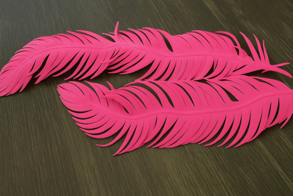 Piume rosa
