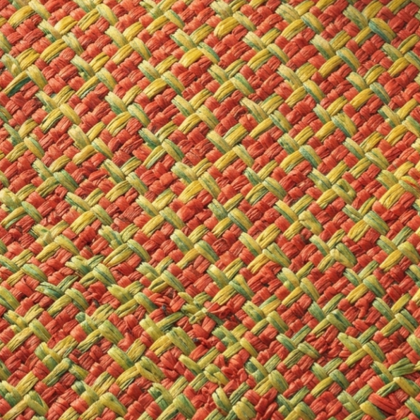 Ricamo rafia a macchina