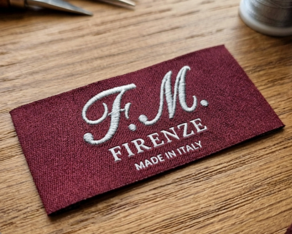 Iniziali ricamate Made to order