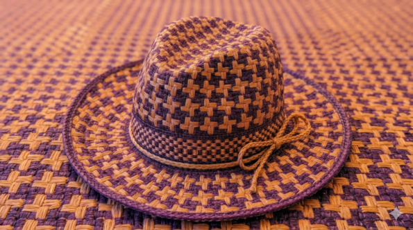 esempio ricamo cappello a macchina